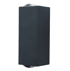 Outdoor Beam Wall Lights, Up And Down Lights, Waterproof Wall Lamp For Patio Yard Garden Poolside Frontdoor (Option: Wall lamp)