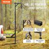 VEVOR Hitch Mounted Deer Hoist, 400 lbs Load Capacity, Hitch Game Hoist, Truck Hitch Deer Hoist with Winch Lift Gambrel Set, 2-inch Hitch Receiver